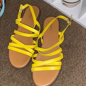 Yellow Sandals